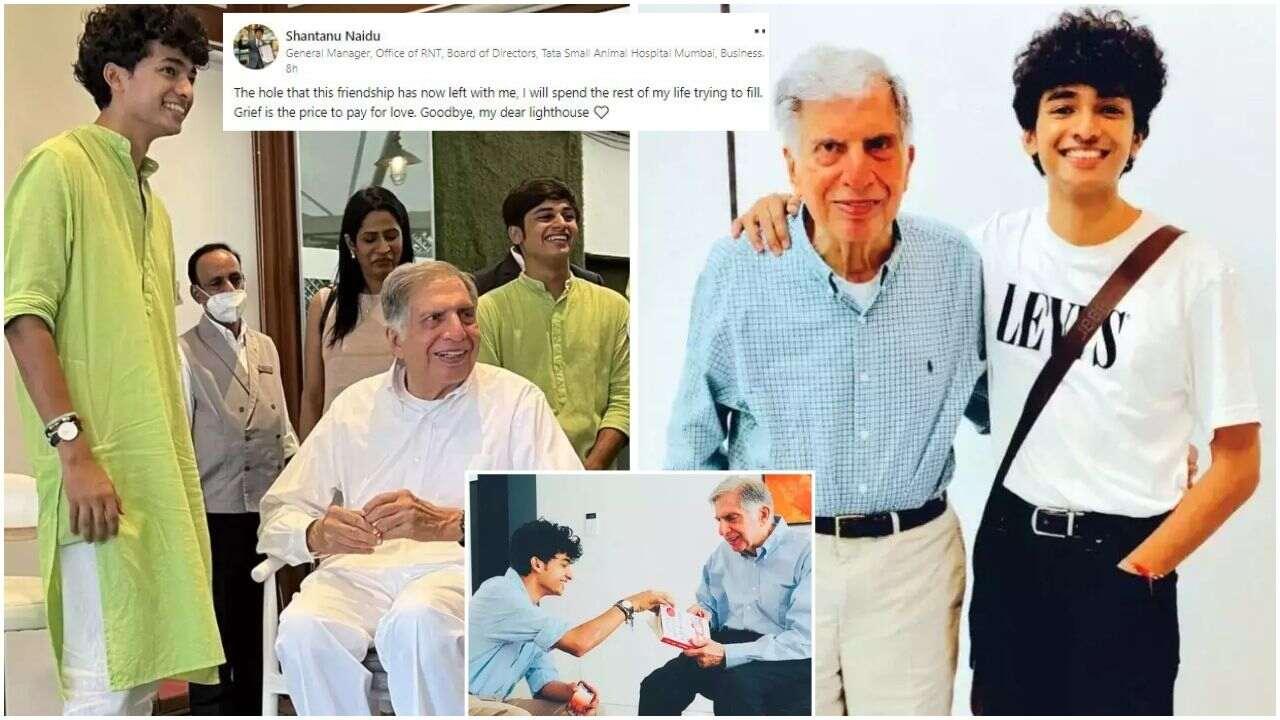 रतन टाटा के बेस्ट फ्रेंड शांतनु नायडू उनसे 55 साल छोटे, जानें कैसे बने थे टाटा के दोस्त, भावुक होकर लिखा 'जो खालीपन पैदा कर दिया....'