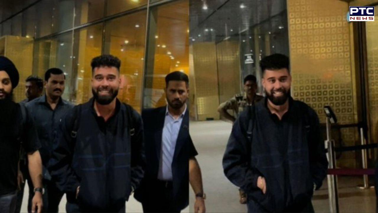 AP Dhillon arrives in Mumbai ahead of his 'Brownprint India' Tour