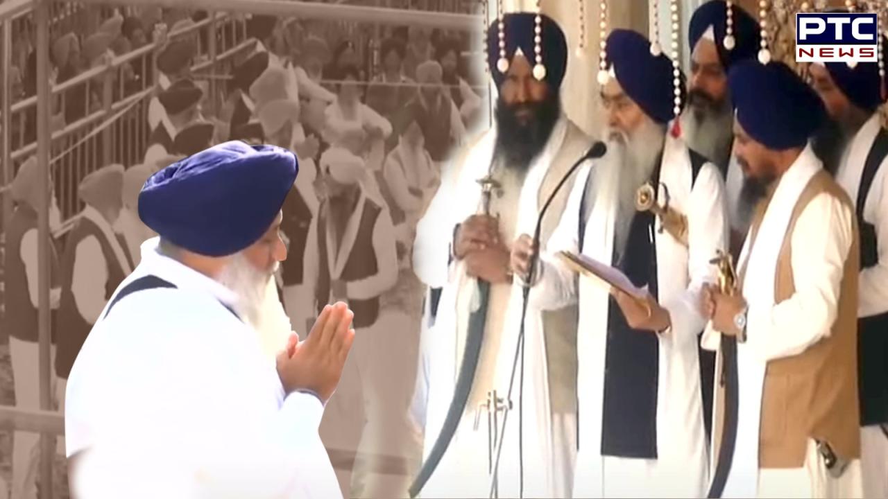 Sri Akal Takht Sahib Meeting Live: Sukhbir Badal admits granting pardon to Ram Rahim, mishandling sacrilege cases