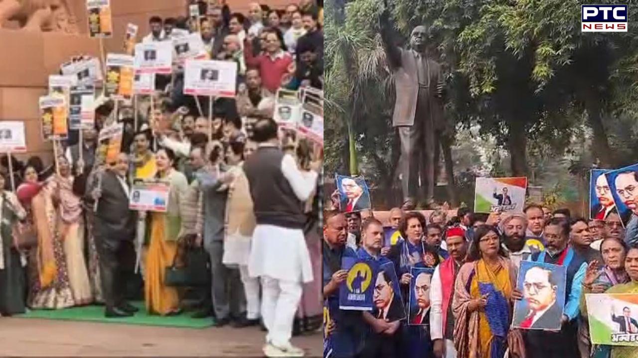 Parliament winter session: BJP-INDIA bloc face-off in Parliament, protest showdown over Ambedkar's 'insult'