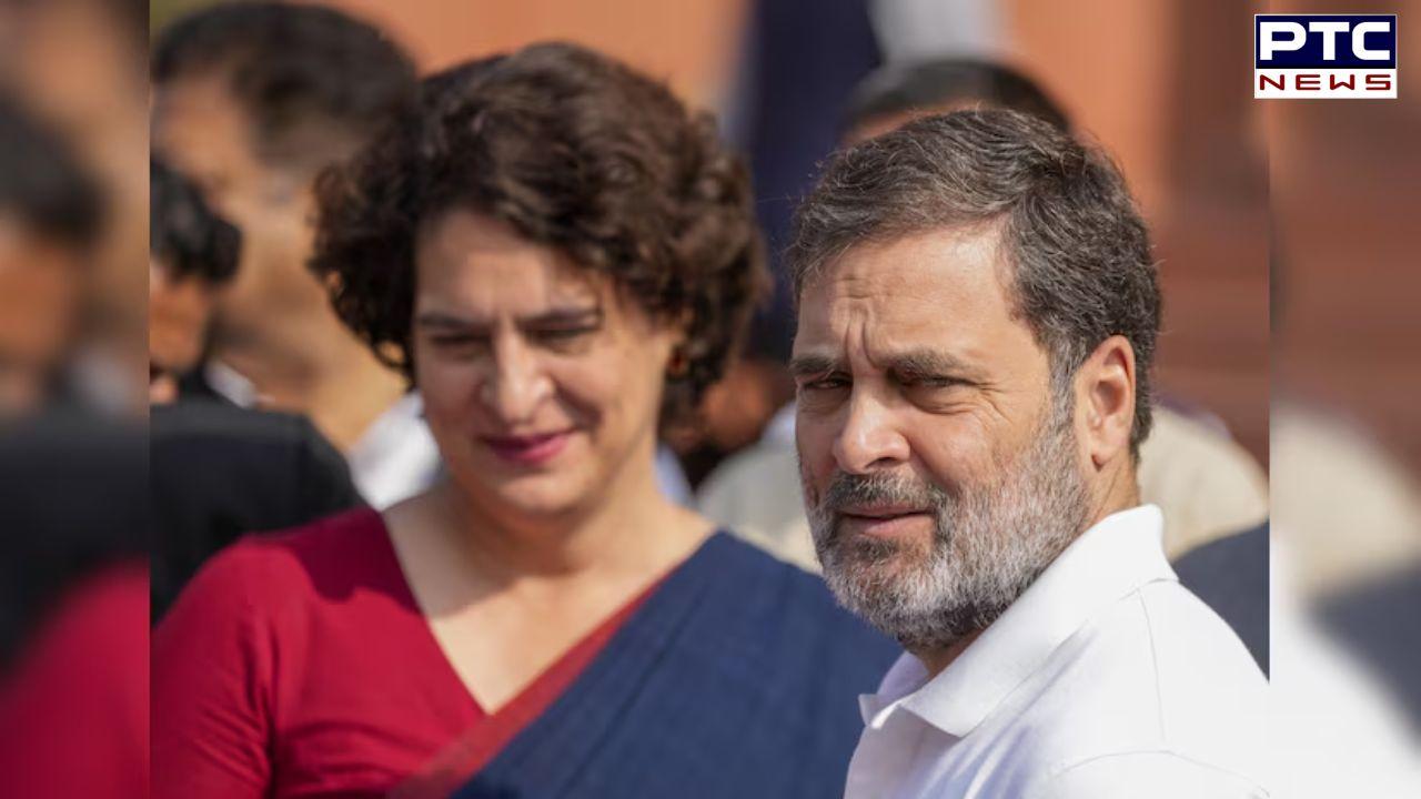 Rahul Gandhi, Priyanka Gandhi denied entry into Sambhal, Congress workers clash with police