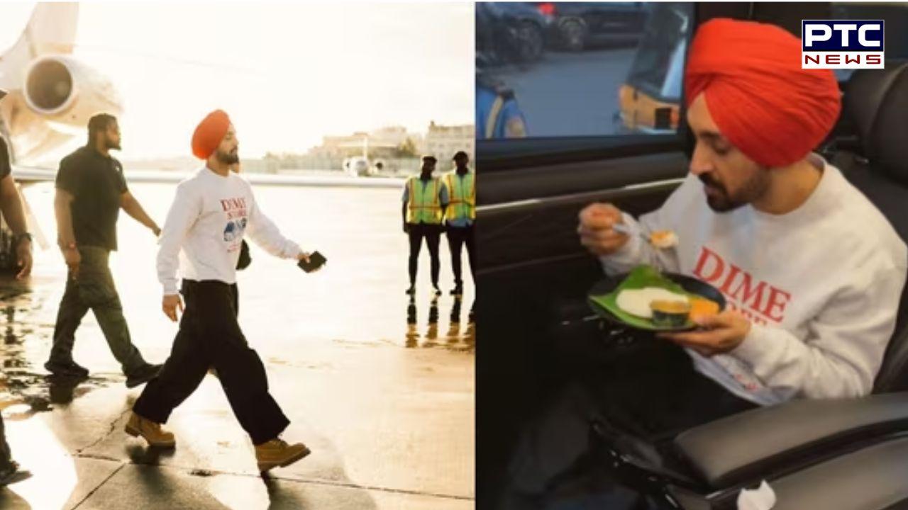 Diljit Dosanjh kicks off Bengaluru visit with 'Ghee Podi Idli', gears up for Dil-Luminati concert