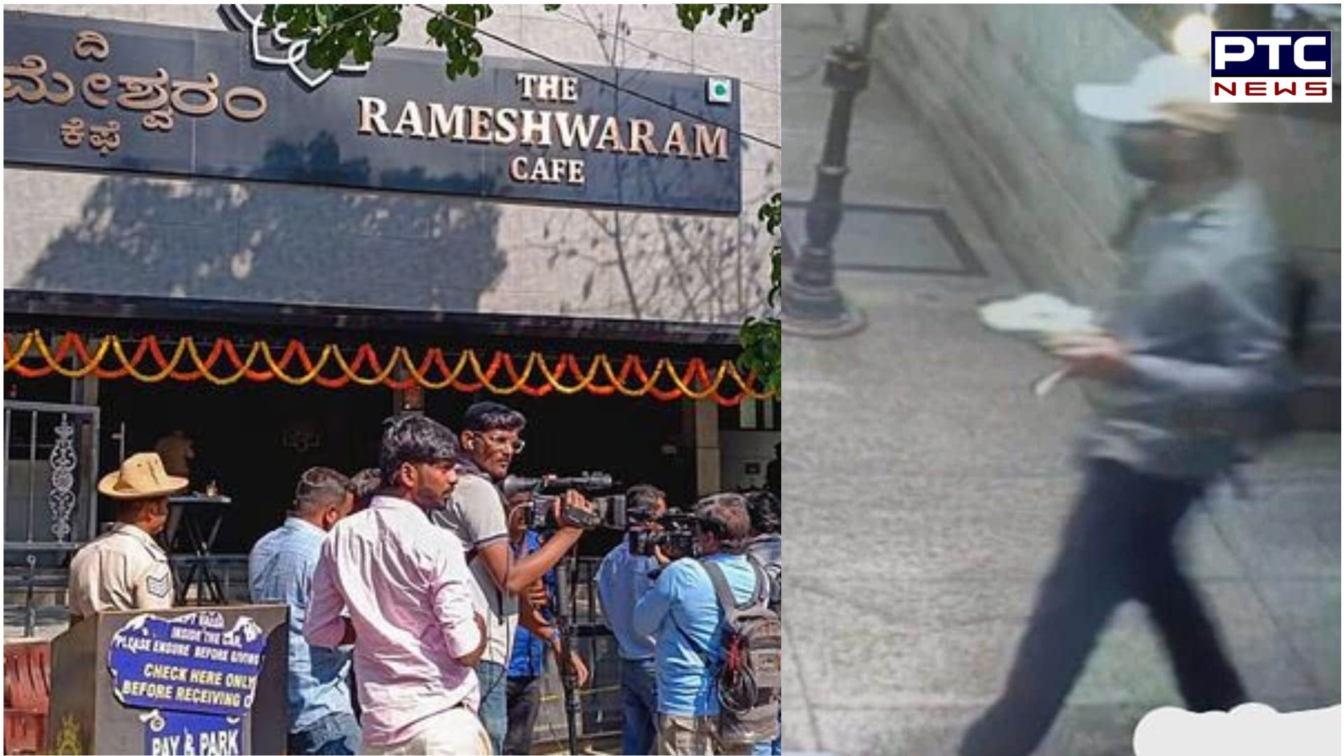 Bengaluru Rameshwaram Cafe blast: Suspect caught on CCTV, seen carrying plate of idlis moments before explosion