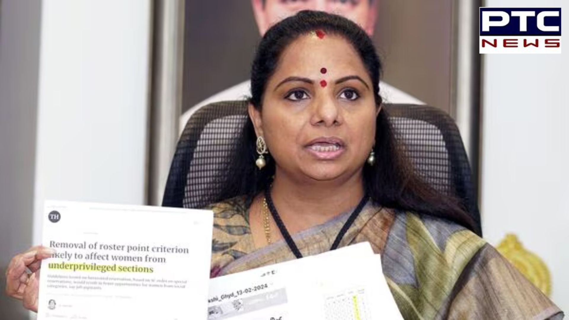 Delhi excise policy case: ED remand of BRS leader K Kavitha extended