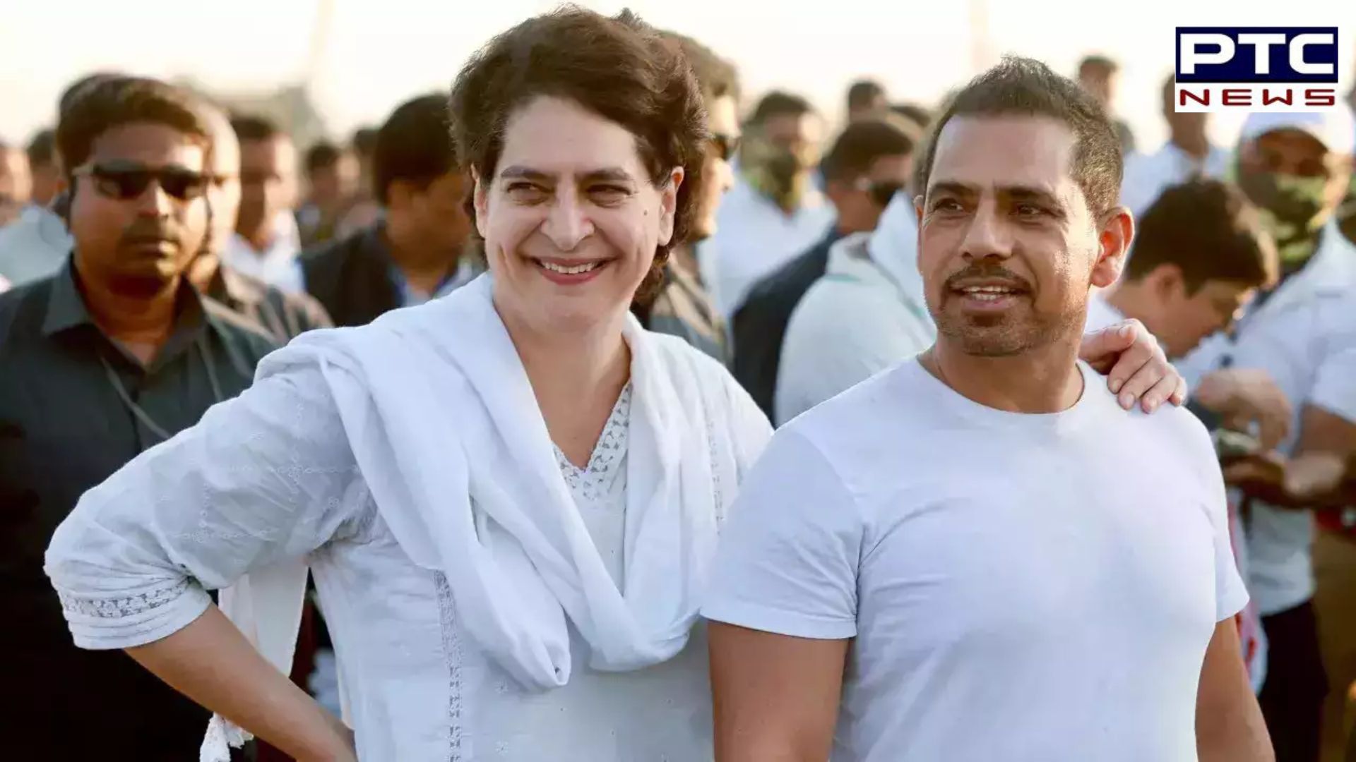 Priyanka Gandhi's husband to run against Smriti Irani? Robert Vadra hints at contesting LS polls