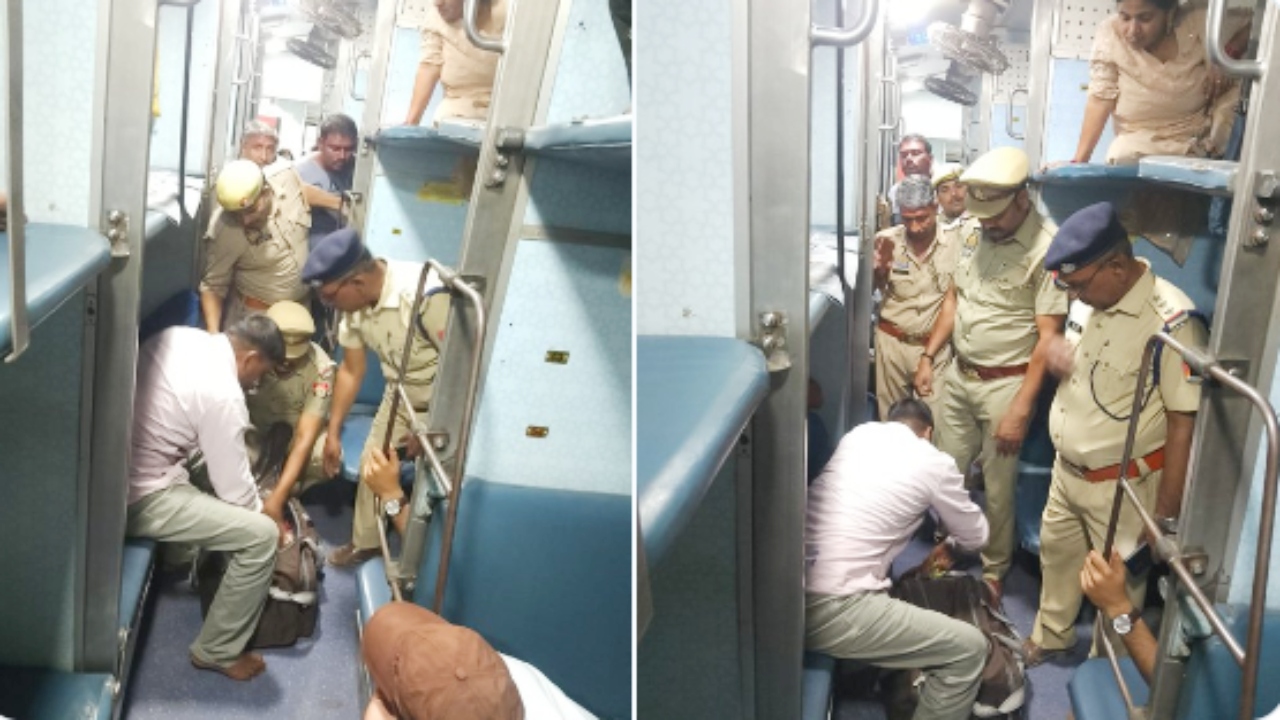 Kamayani Express: कामायनी एक्सप्रेस ट्रेन में बम की सूचना से हड़कंप, जंघई स्टेशन पर हर कोच की ली तलाशी