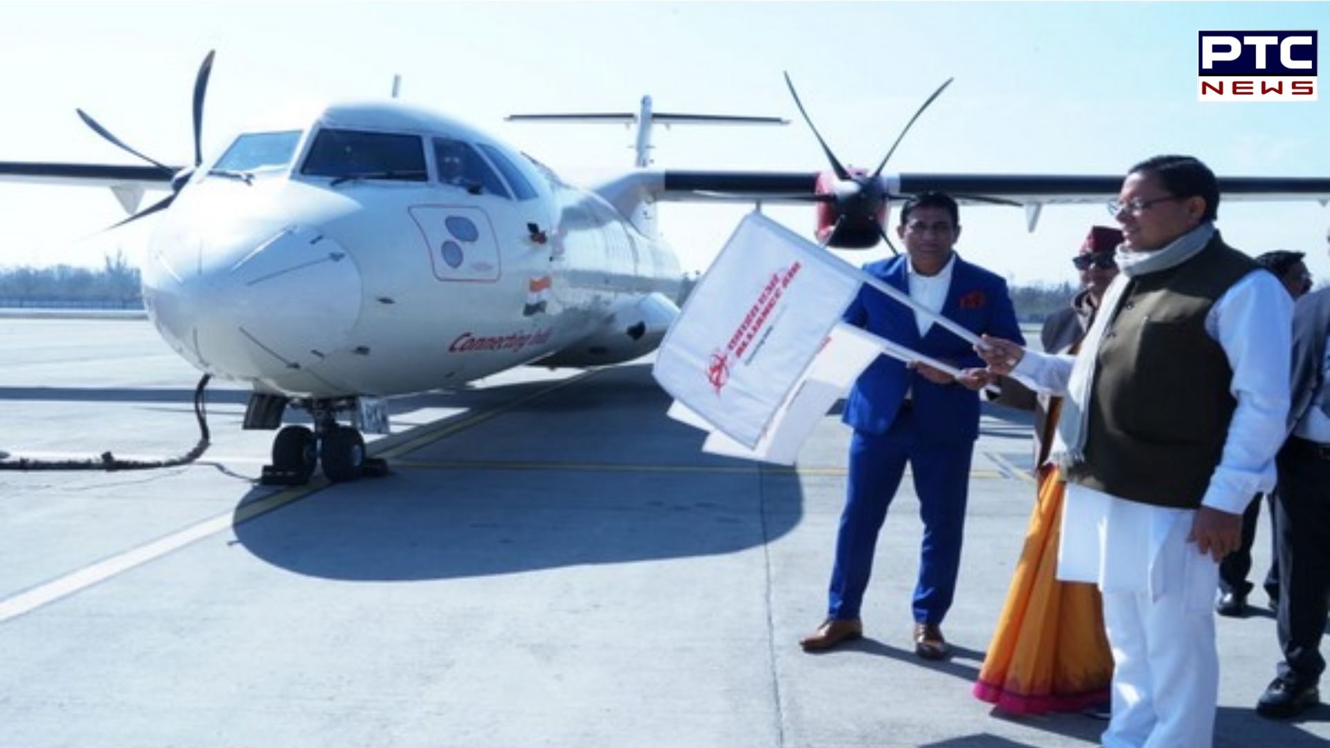 Uttarakhand CM Dhami launches Dehradun flights to Ayodhya, Varanasi and Amritsar