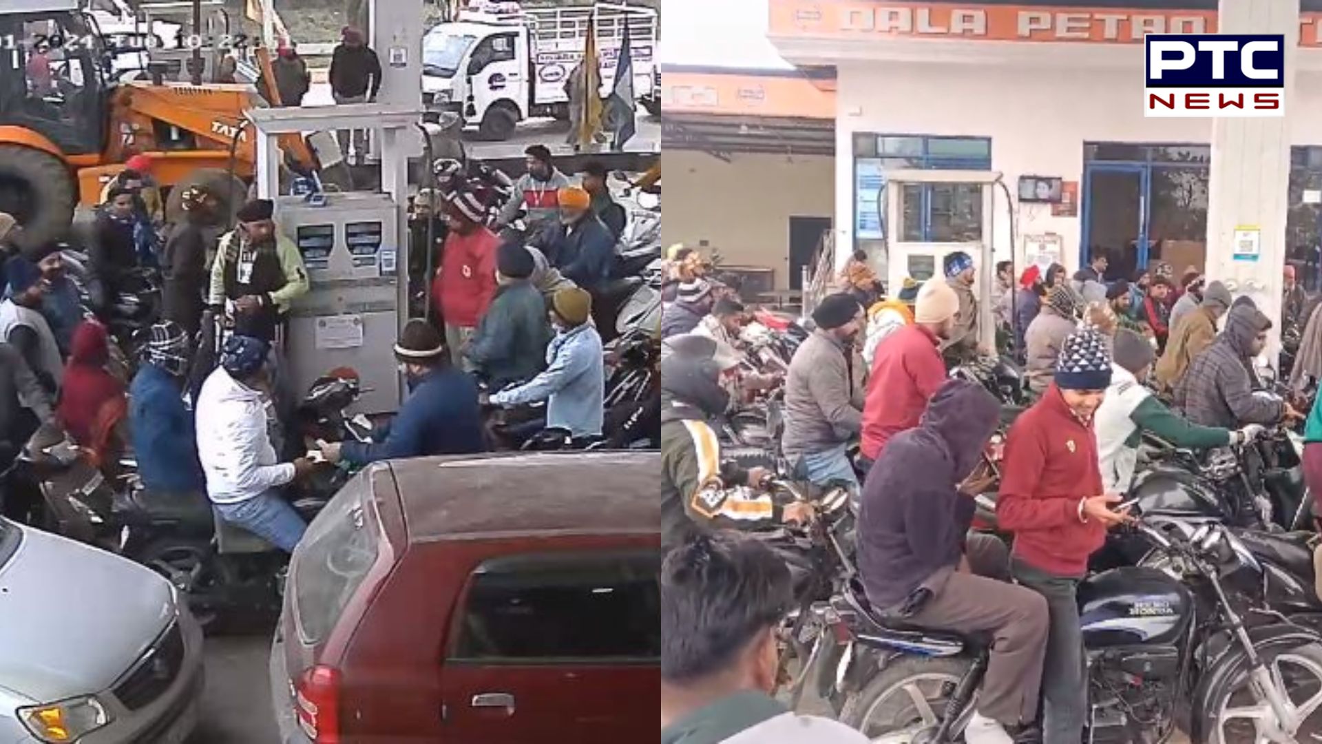 Truckers' protest: Long queues at petrol pumps, most stations go dry