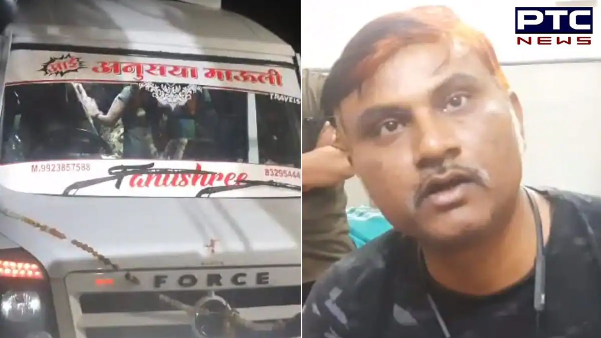 Driver with bullet in arm rescues 35 passengers in 30 Km drive amid car chase in Maharashtra