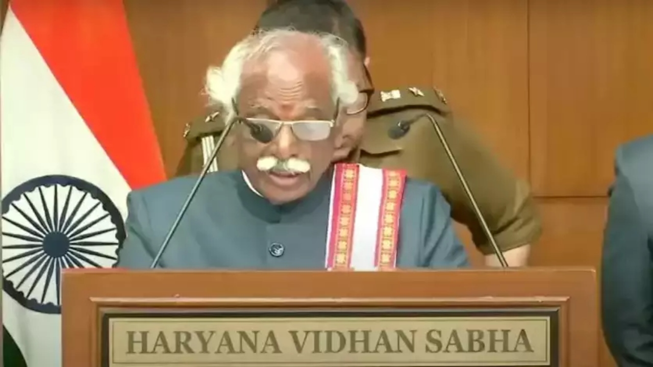 Haryana Assembly Budget Session 2024: राज्यपाल बंडारू दत्तात्रेय के अभिभाषण के साथ सदन की कार्यवाही शुरू