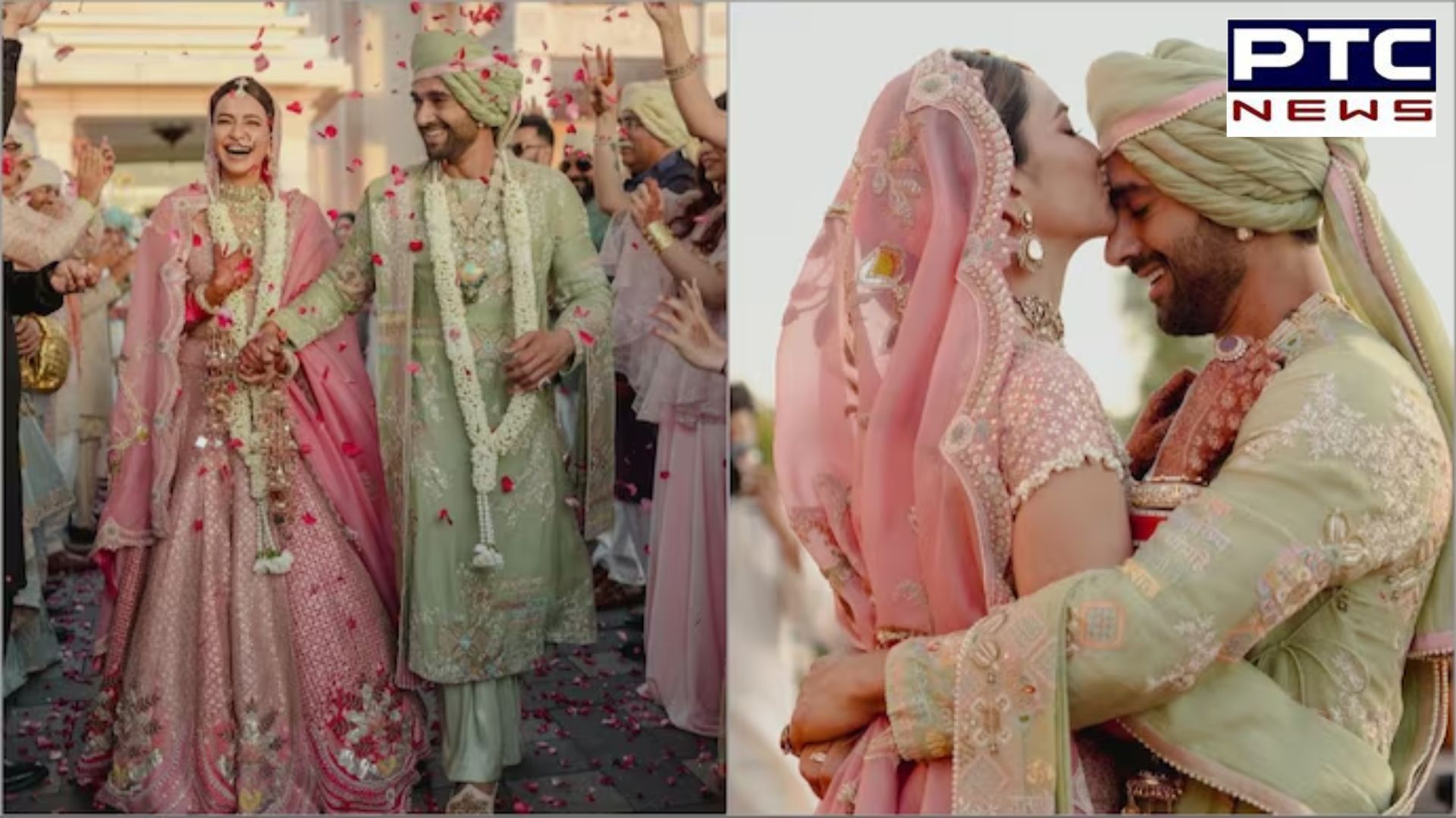 SEE PICS | TV actors Pulkit Samrat, Kriti Kharbanda share first pictures from their dreamy wedding