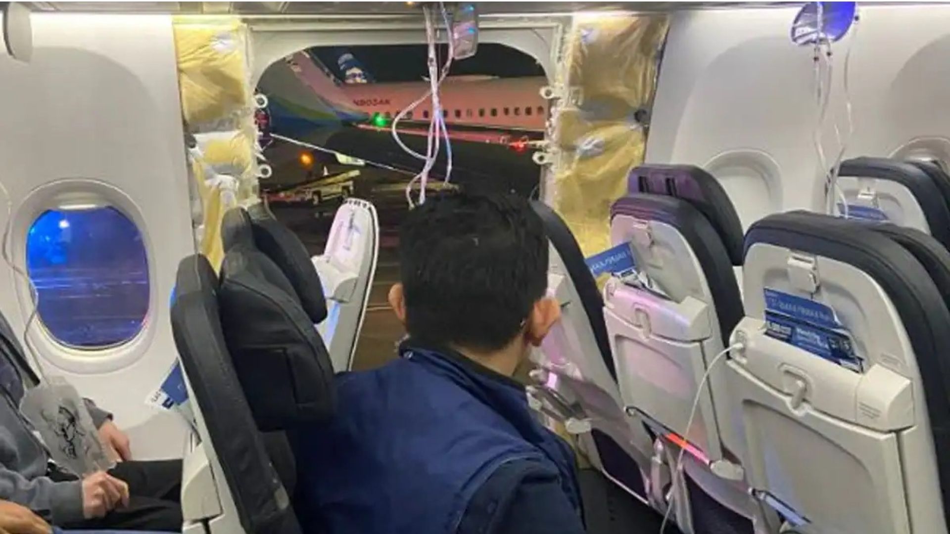 Alaska Airlines: Door blows open mid-flight | Watch Video