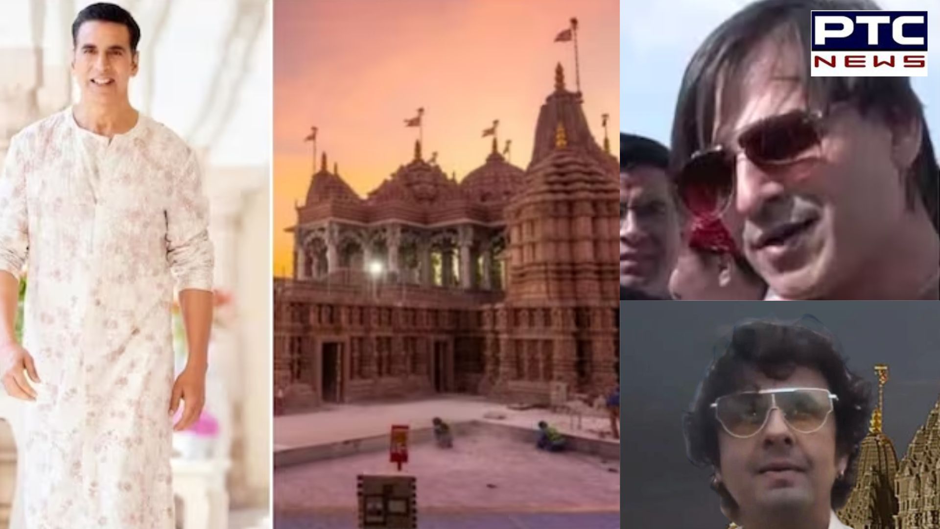 Akshay Kumar, Dilip Joshi, Vivek Oberoi and Shankar Mahadevan attend inauguration of BAPS Temple in Abu Dhabi