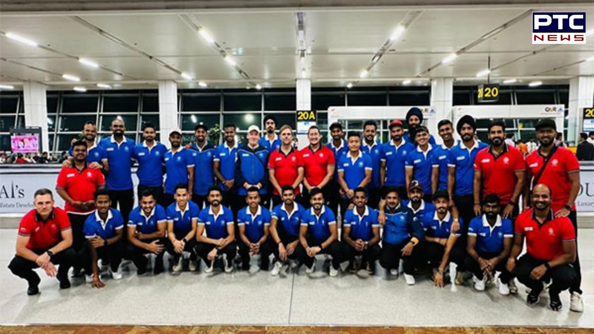 Indian hockey team leaves for Australia for five-match Test series