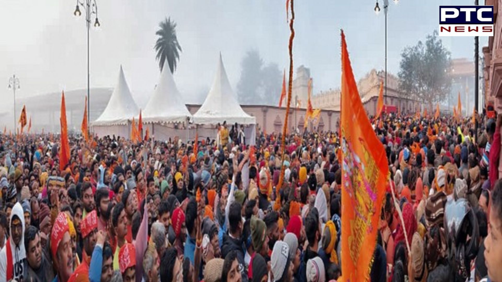 Ram Mandir Darshan: 2.5 lakh to 3 lakh devotees offer prayers at Ayodhya’s Ram Mandir