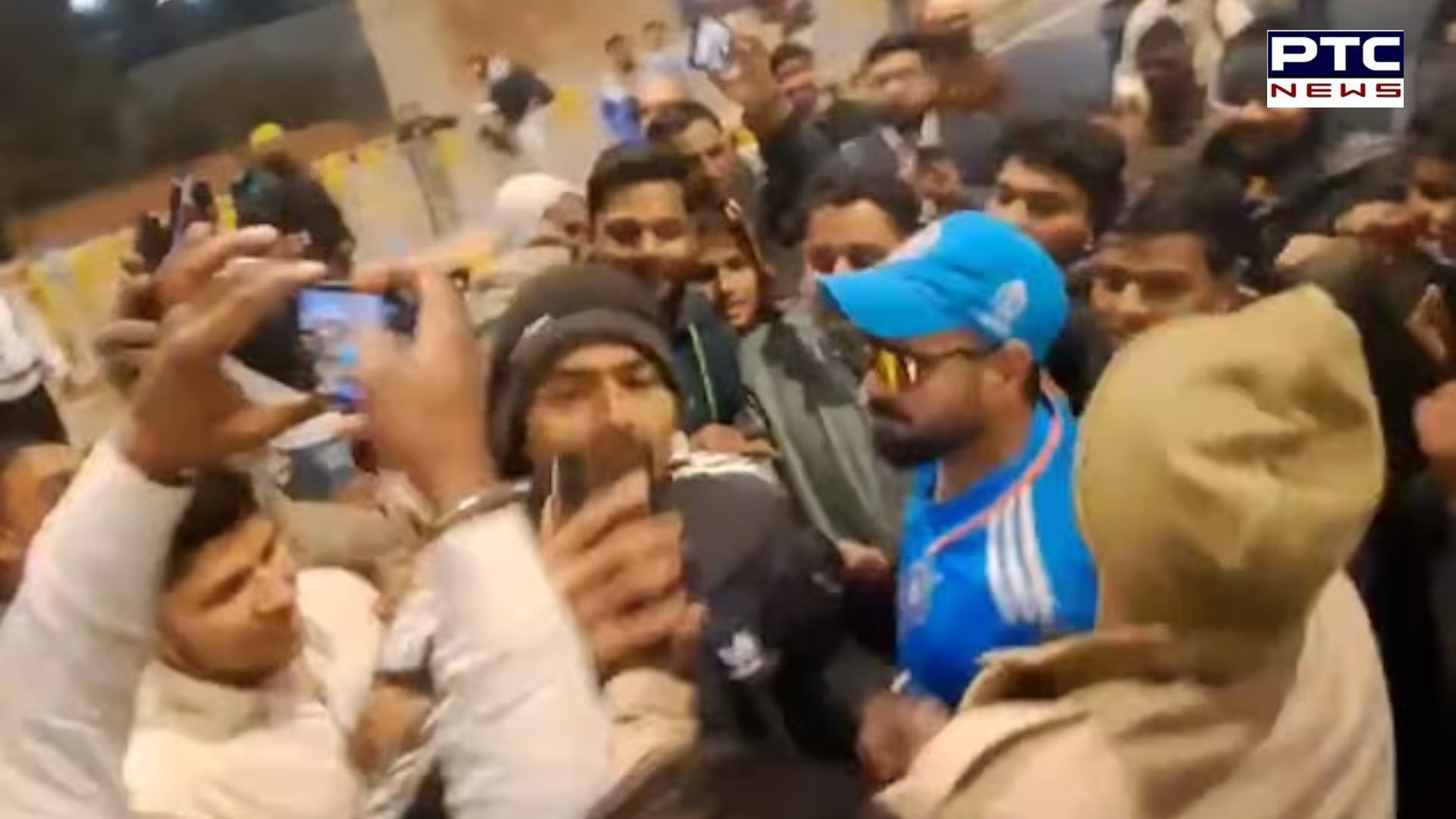 Virat Kohli's doppelganger mobbed in Ayodhya ceremony: Video goes viral