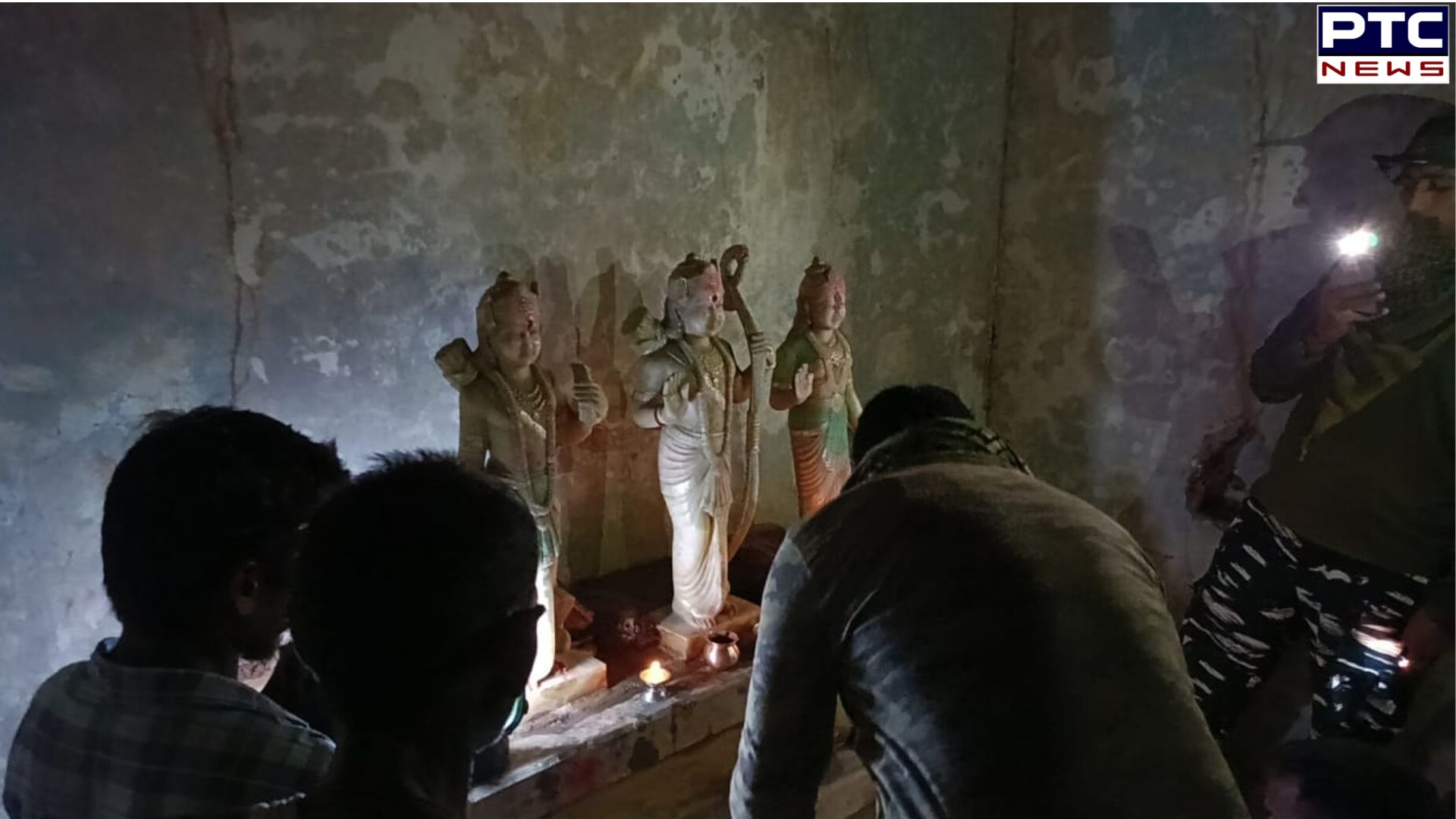 Chhattisgarh: 21 years on, CRPF personnel unlock Ram Mandir sealed by Naxals | See Pics