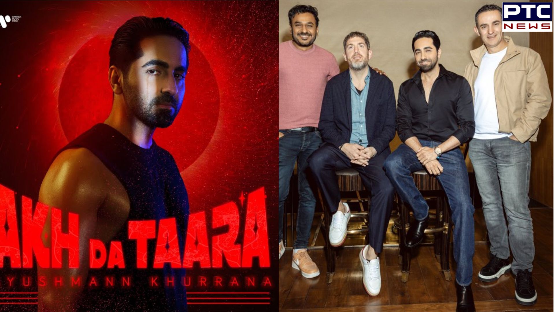 Ayushmann Khurrana takes the global stage with 'Akh Da Taara' release, Warner Music partnership