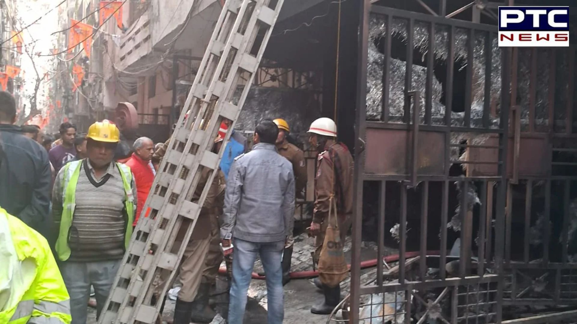 Fire engulfs Delhi's Shastri Nagar, claiming four lives, including 2 children
