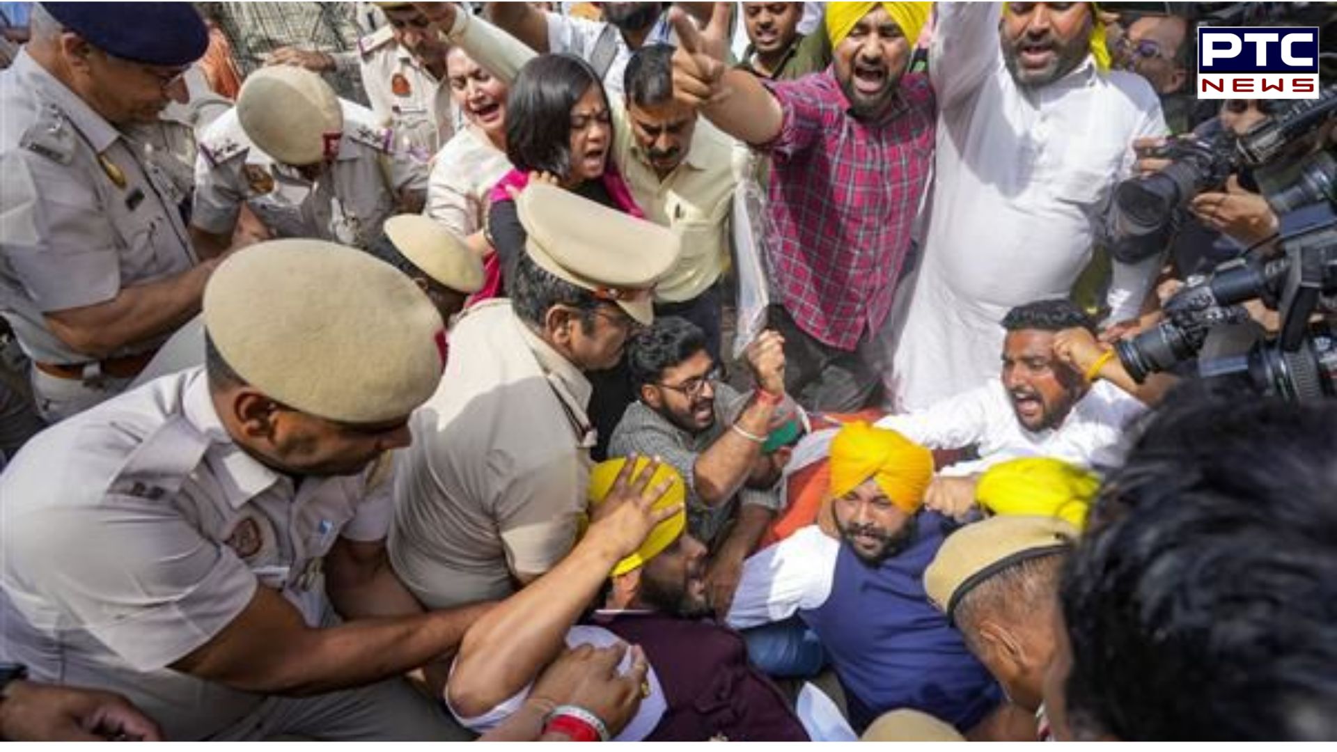 Arvind Kejriwal arrest: Punjab minister Harjot Bains detained in Delhi