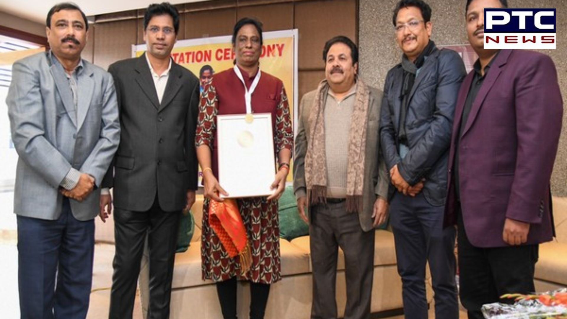 Legendary sprinter PT Usha honoured with Lifetime Achievement Award
