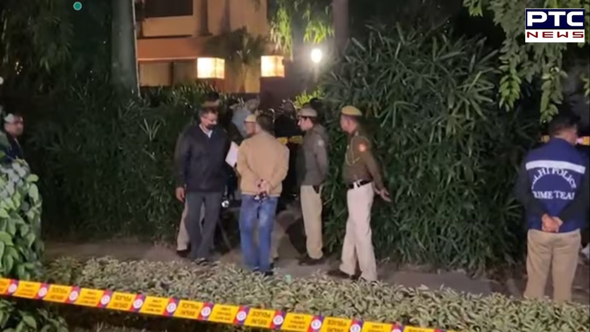 Delhi Police get call of blast near Israel Embassy in Chanakyapuri area, watch visuals