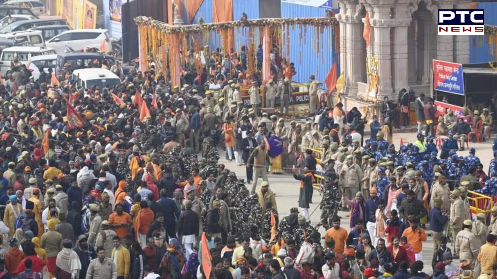 Ayodhya Day 2: Huge rush for Ram Lalla darshan