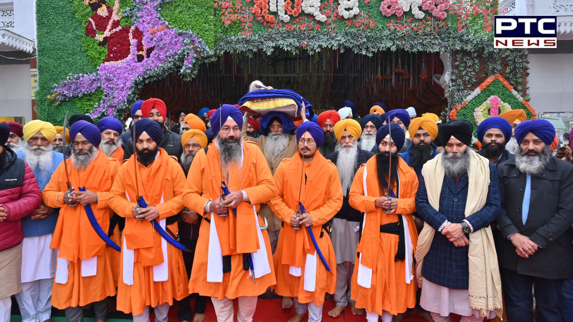 ‘ਆਪੇ ਗੁਰੁ ਚੇਲਾ’ ਨਗਰ ਕੀਰਤਨ ਤੀਸਰੇ ਦਿਨ ਗੁ. ਸ੍ਰੀ ਮੰਜੀ ਸਾਹਿਬ ਆਲਮਗੀਰ ਤੋਂ ਅਗਲੇ ਪੜਾਅ ਲਈ ਰਵਾਨਾ