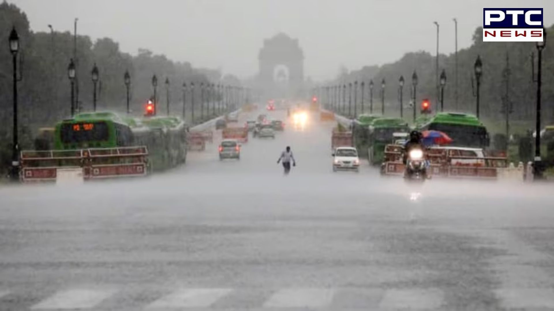 North India faces winter woes: Heavy rain, thunderstorms hit region