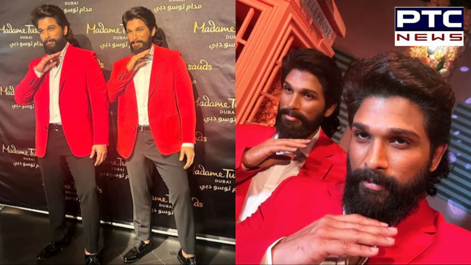 'Milestone Moment': Allu Arjun unveils his wax statue at Madame Tussauds in Dubai