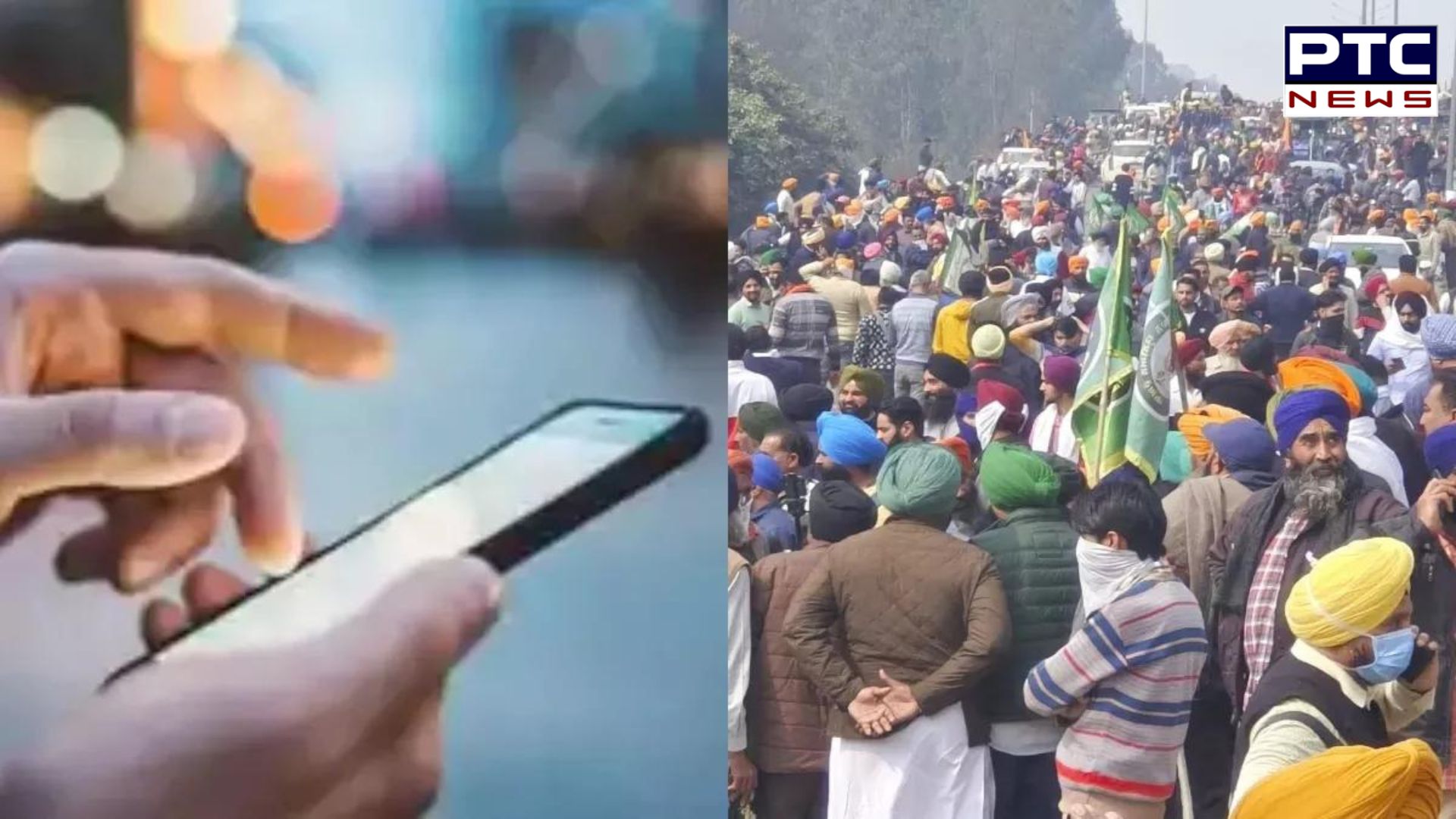 Farmers' protest: Internet services suspended in parts of Ambala district