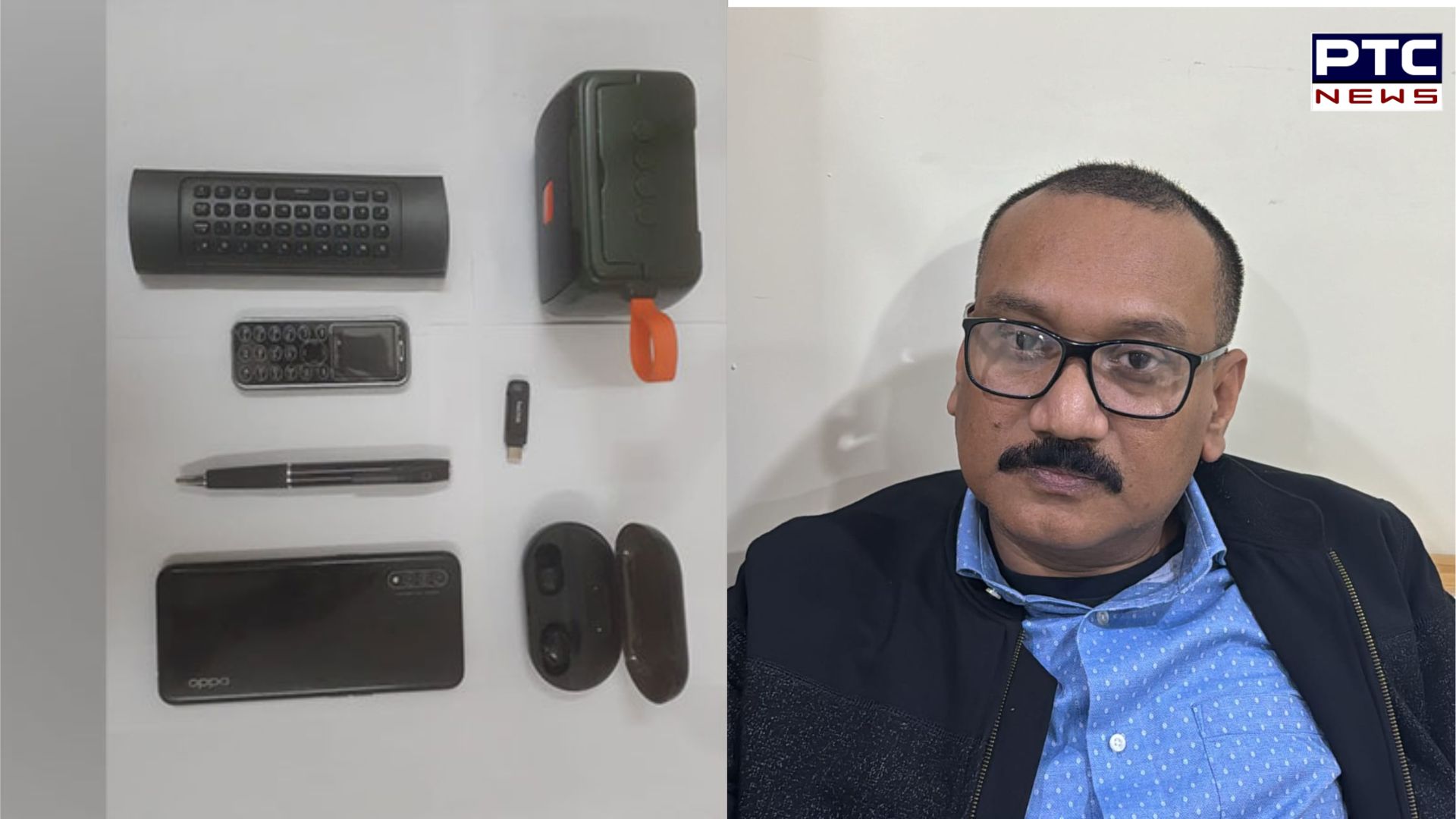 Dibrugarh Jail Superintendent Nipen Das held after spy camera, smartphone found in NSA cell