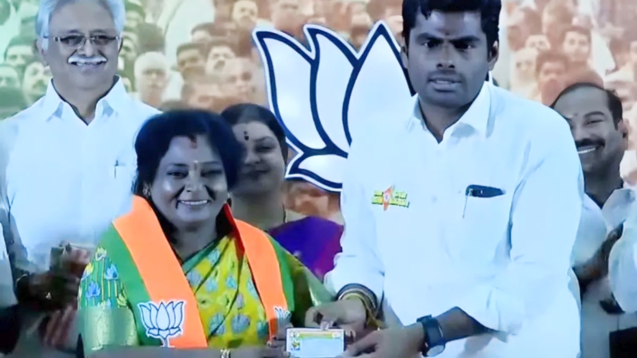 तमिलिसाई सुंदरराजन ने थामा भाजपा का दामन, दो दिन पहले ही दिया था तेलंगाना के राज्यपाल पद से इस्तीफा