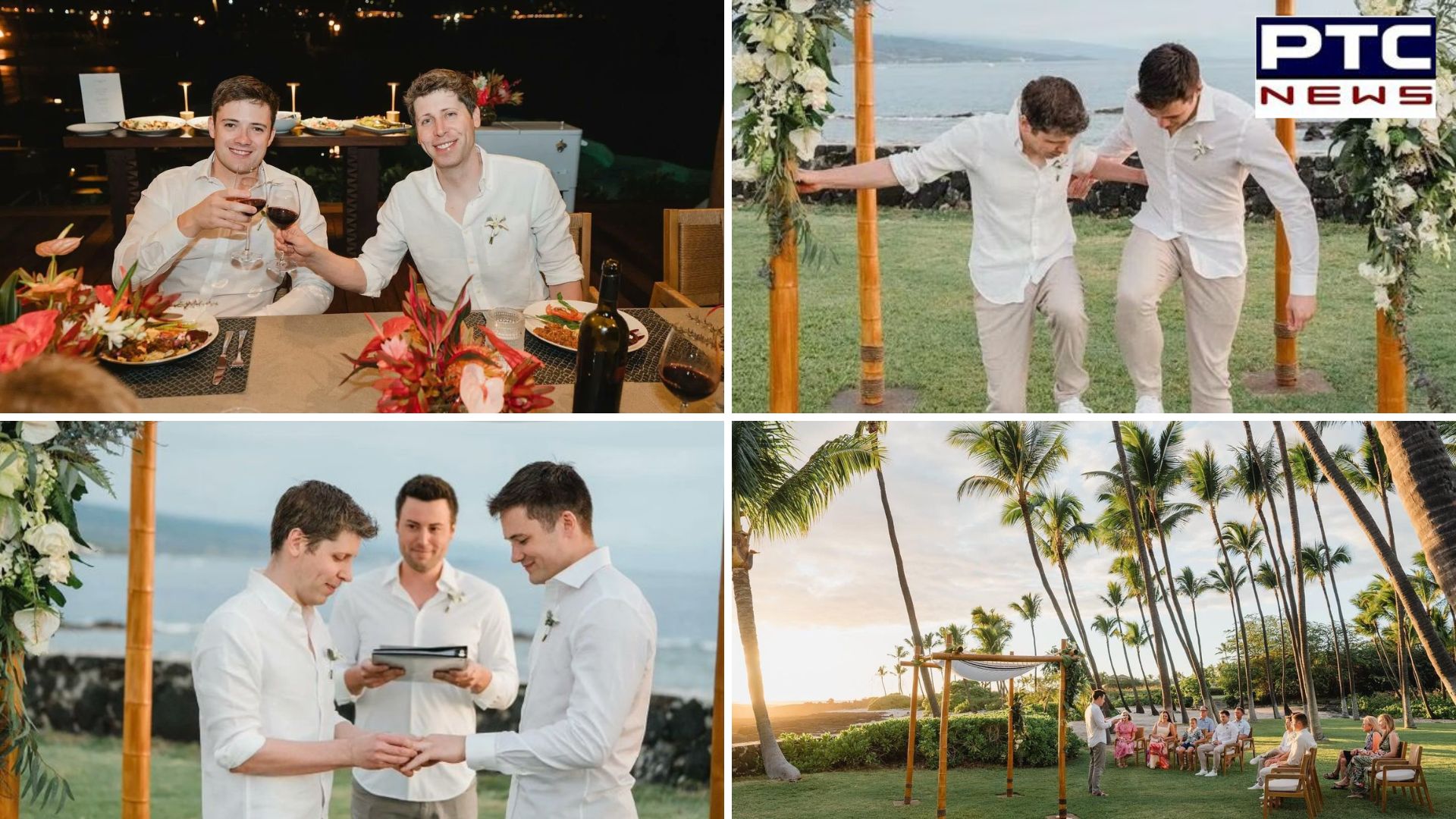 OpenAI CEO Sam Altman marries longtime BF Oliver Mulherin, see pics