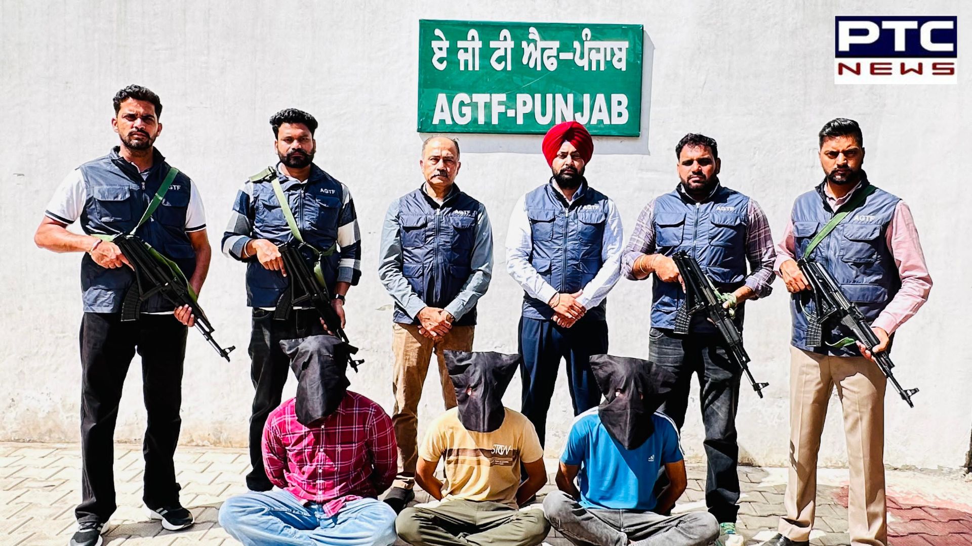 Punjab Police’s AGTF arrest 3 operatives of foreign-based gangsters Goldy Brar, Rohit Godara