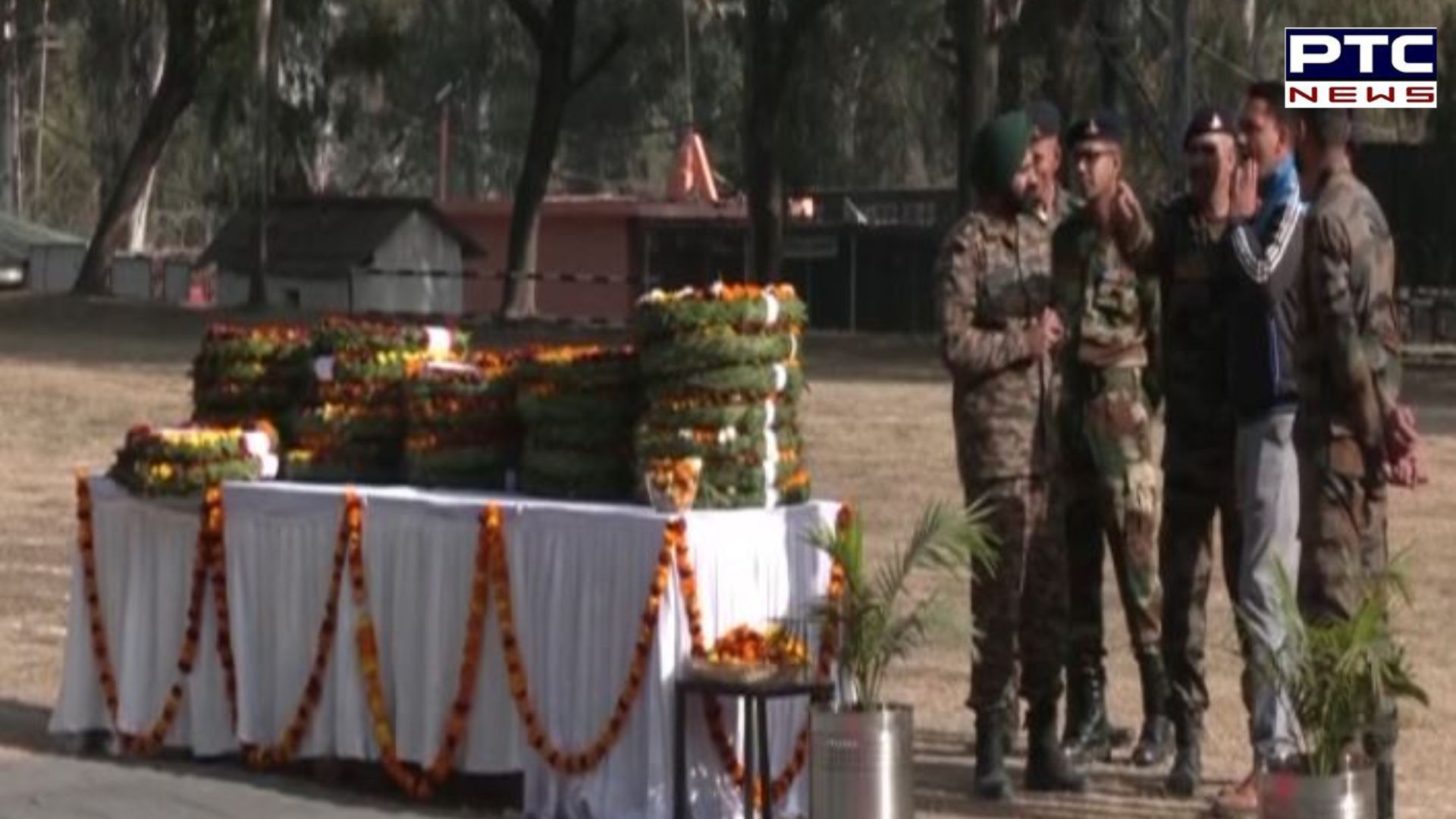 Army accords farewell to 4 fallen soldiers in Jammu and Kashmir's Rajouri