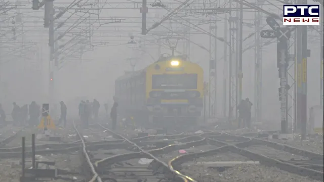Delhi faces dense fog, 23 trains delayed; AQI reaches 'severe'