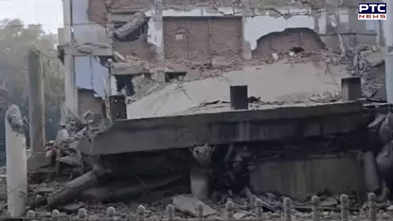 Multi-storey building collapses in Chandigarh's sector 17, no casualties reported