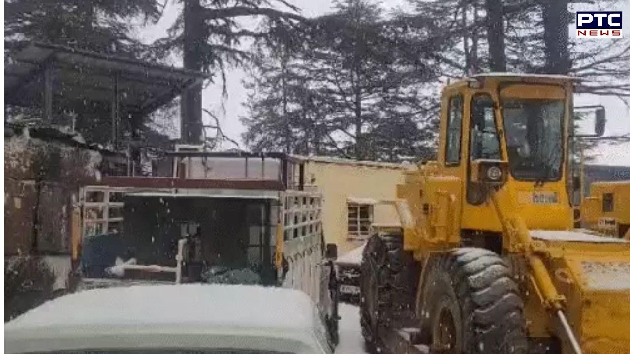 Fresh snowfall in  Himachal’s higher reaches; yellow alert issued for several districts