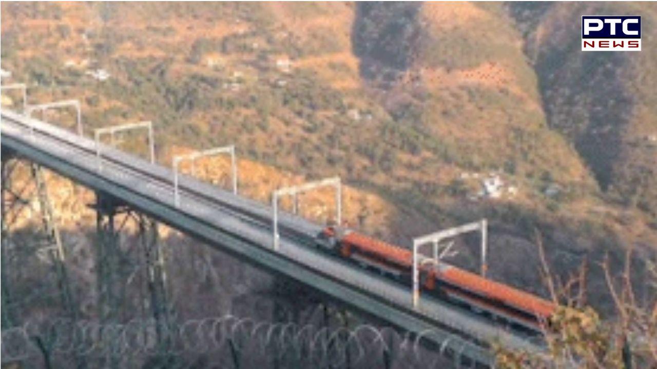 Railways conducts Vande Bharat train's 1st trial run on world's highest rail bridge in J&K