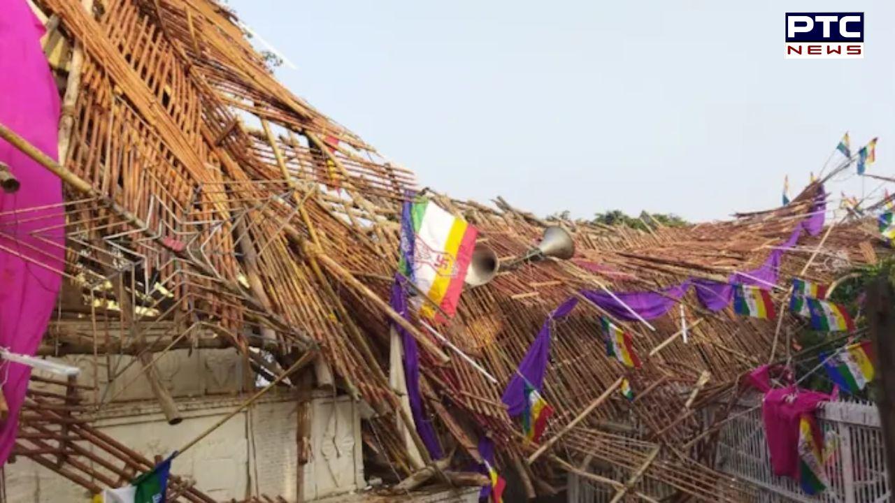 Baghpat: 6 killed, several injured as stage collapses at 'laddoo' ceremony