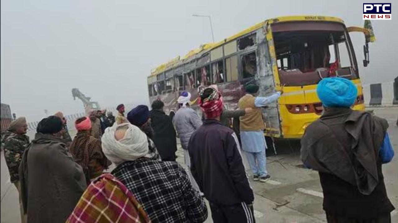 3 women farm union activists killed, several injured as bus on way to Mahapanchayat meets with accident amid dense fog