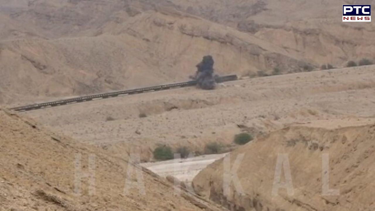 On camera: Baloch militants release video, show moments tracks were blewed, train hijacked