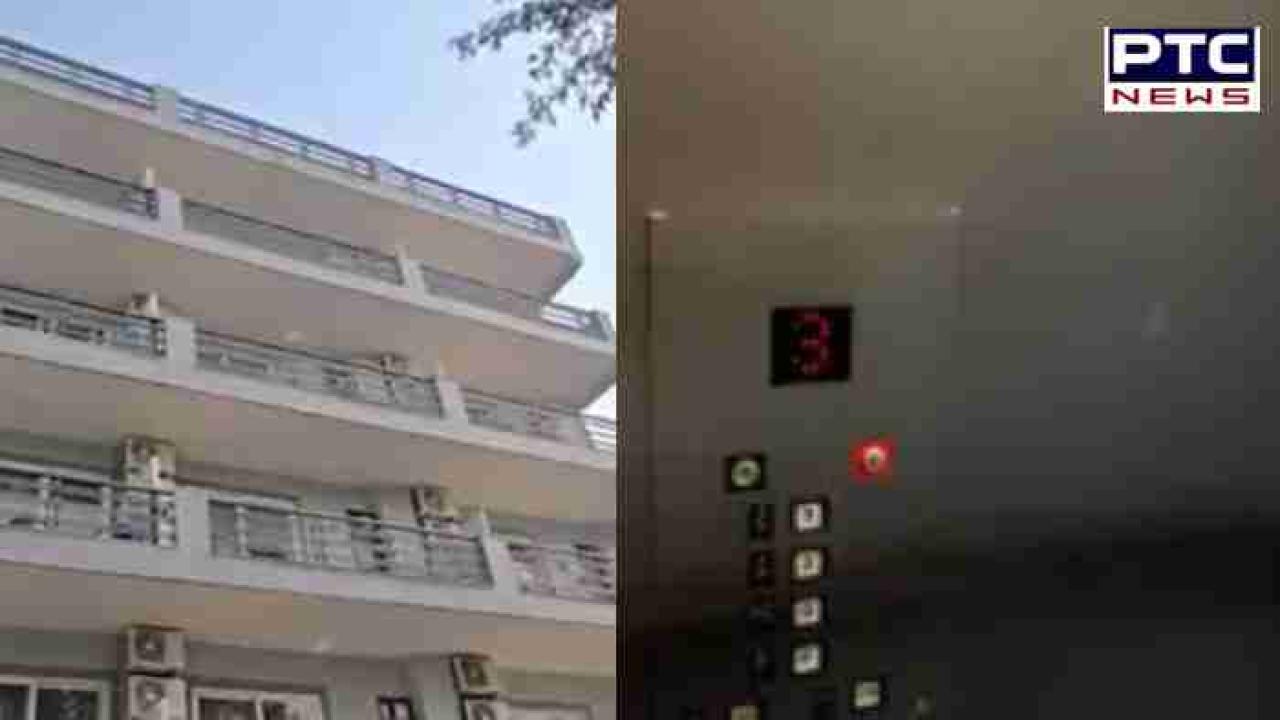 Gurugram lift falls : ਗੁਰੂਗ੍ਰਾਮ ਦੇ ਹੋਟਲ ਵਿੱਚ ਵਾਪਰਿਆ ਹਾਦਸਾ, ਤੀਜੀ ਮੰਜ਼ਿਲ ਤੋਂ ਬੇਸਮੈਂਟ ਵਿੱਚ ਡਿੱਗੀ ਲਿਫਟ, ਮਹਿਲਾ ਸਮੇਤ 2 ਲੋਕਾਂ ਦੇ ਪੈਰ 'ਚ ਫ੍ਰੈਕਚਰ
