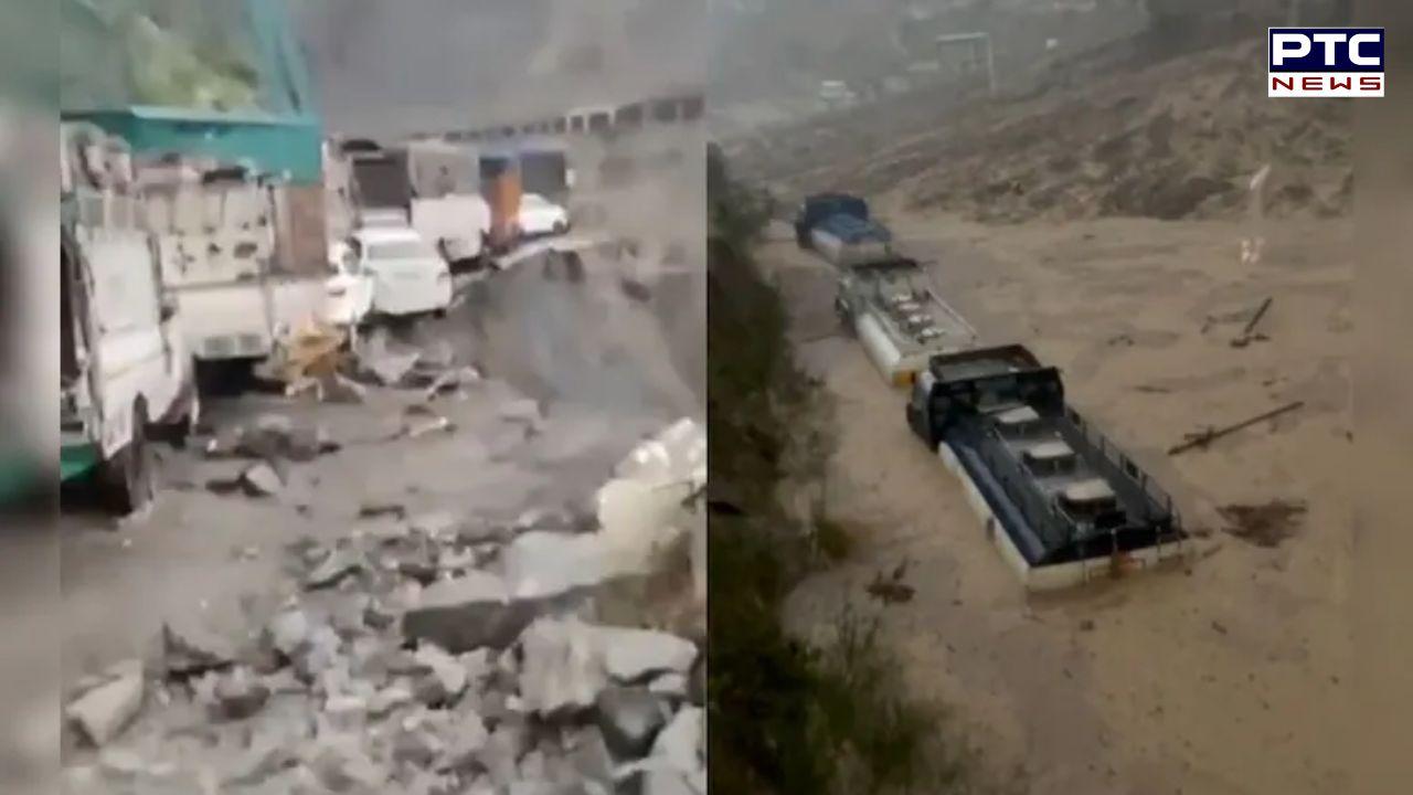 Jammu and Kashmir: 3 killed as heavy rain triggers landslides; Srinagar-Jammu national Highway blocked