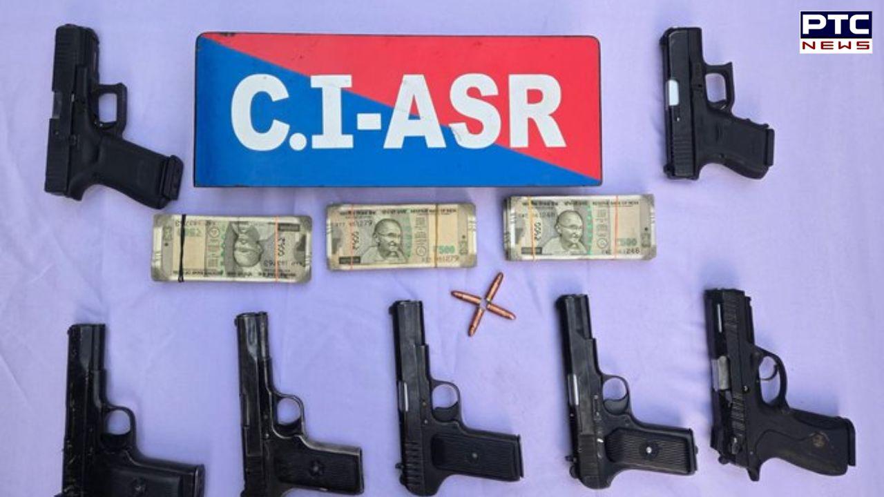 Illegal Weapon Smuggling : ਅੰਮ੍ਰਿਤਸਰ 'ਚ ਪਾਕਿਸਤਾਨ ਨਾਲ ਜੁੜੇ ਹਥਿਆਰਾਂ ਦੀ ਤਸਕਰੀ ਦੇ ਨੈੱਟਵਰਕ ਦਾ ਪਰਦਾਫਾਸ਼, ਇੱਕ ਗ੍ਰਿਫ਼ਤਾਰ