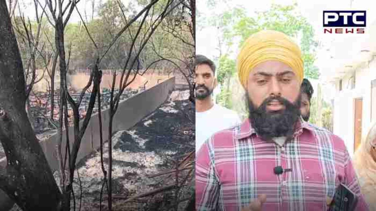 Amritsar News : ਅੰਮ੍ਰਿਤਸਰ -ਬਟਾਲਾ ਰੋਡ 'ਤੇ ਬਿਜਲੀ ਘਰ ਦੇ ਪਾਵਰ ਹਾਊਸ 'ਚ ਲੱਗੀ ਭਿਆਨਕ ਅੱਗ , ਛੋਟਾ ਜੰਗਲ ਵੀ ਸੜ ਕੇ ਹੋਇਆ ਸੁਆਹ