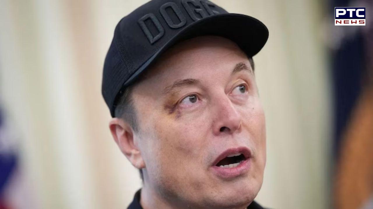 Elon Musk’s bruised, black eye raises eyebrows at White House farewell event; he responds