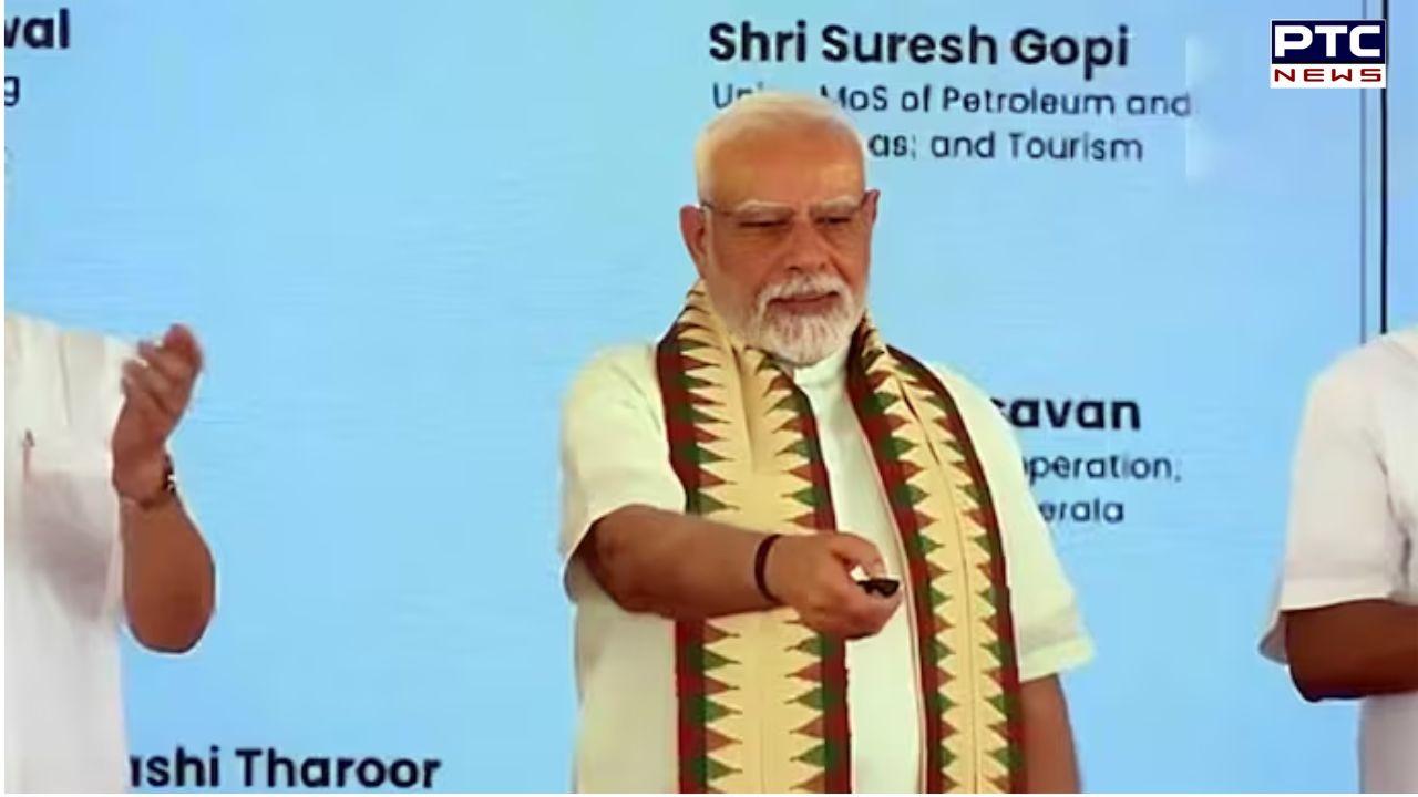 PM Modi unveils Vizhinjam seaport in Kerala, India's 1st transhipment hub