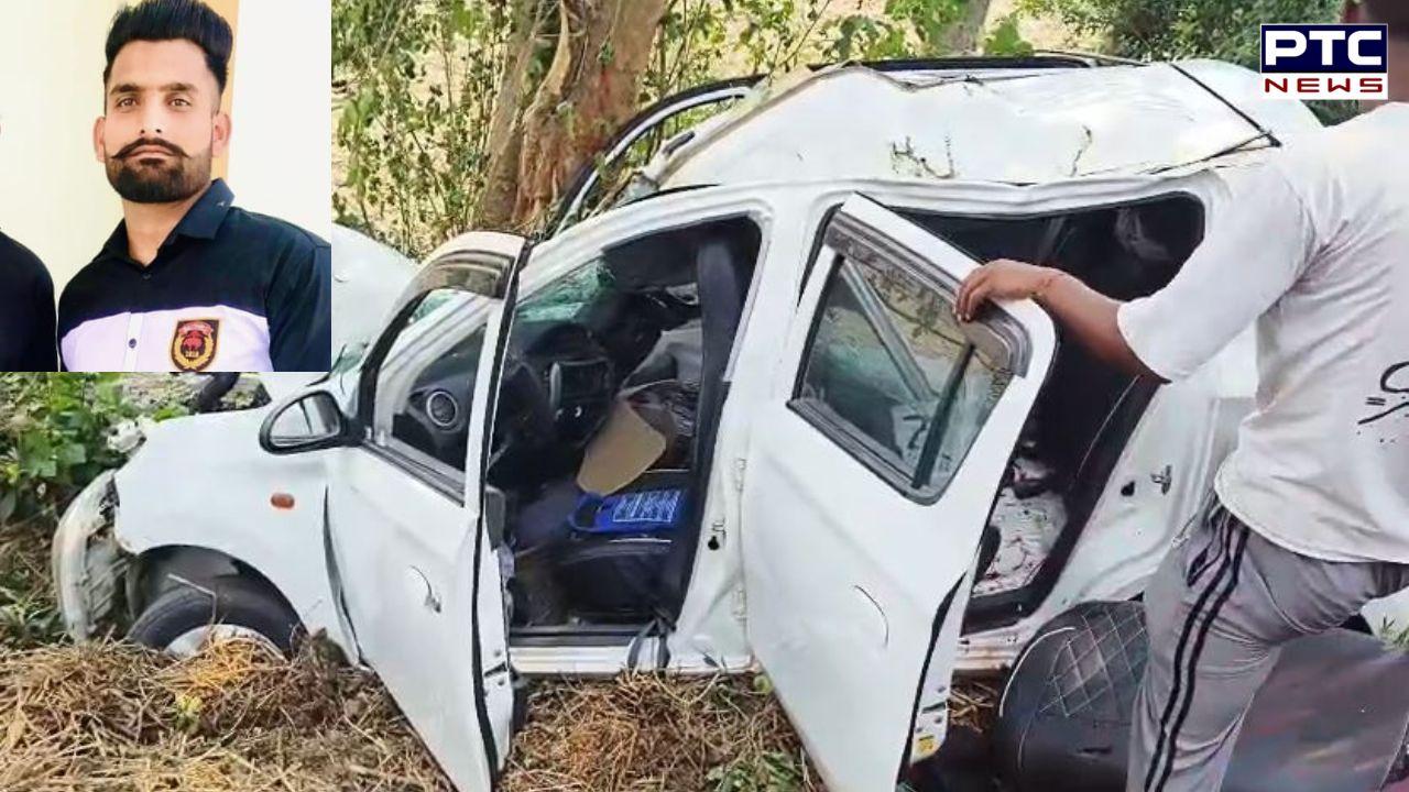 Car Accident in Hoshirpur : ਮੁਕੇਰੀਆਂ 'ਚ ਦਰੱਖਤ ਨਾਲ ਟਕਰਾਈ 5 ਦੋਸਤਾਂ ਦੀ ਕਾਰ, ਇੱਕ ਦੀ ਮੌਤ, 4 ਜ਼ਖ਼ਮੀ